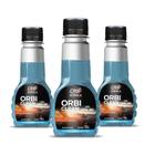 Limpa Vidros Para-brisa Orbi Clean 100ml - 3 Peças