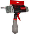 Limpa Vidros Spray 3 em 1 Powermaid Vermelho e Cinza