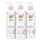 Limpador corporal Dove Body Love para pele propensa a reações 500mL x3