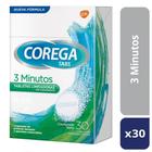 Limpador De Dentaduras Corega Tabs 3 Minutos 30 Pastilhas