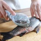 Limpador de Escamas de peixe com recipiente sem sujeira