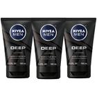 Limpador facial Nivea Men DEEP Cleansing Beard and Face Wash