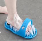 *Limpador simples de pé limpador de pés mágico esfregador de pés chuveiro fácil limpeza escova esfoliante massageador de pé