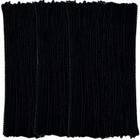 Limpadores de cachimbo GOTOONE Black Chenille Stems, pacote 400, 6 mm x 30 cm