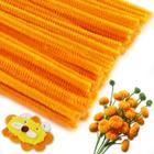 Limpadores de cachimbo Iuuidu Chenille Stem Orange 150 unidades