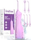 Limpeza de dentes Water Dental Flosser Oralfree com 5 pontas IPX7