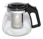 Linda Chaleira De Vidro Chá Café Com Infusor Inox 900ml