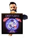 Lindo Quadro Decorativo Capa Slaves And Masters Deep Purple