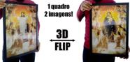 Lindo Quadro Jesus Cristo & Santa Maria Arte 3d Lenticular