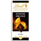 Lindt Excellence, Chocolate Suiço, Laranja, 1 Barra 100G