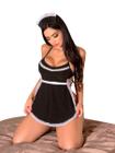 Lingerie Avental Sex Empregada Conjunto