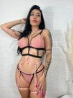 Lingerie Cinta Liga Corpo inteiro com pérolas APENAS A CINTA