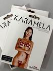 Lingerie Comestível Karamela - Morango Formato Estrela - Kit c/ 10 Und - D.AMOR