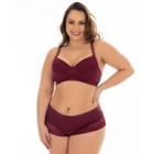 Lingerie Plus Size Sexy Renda Sutiã Bojo Reforçado Sensual