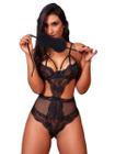 Lingerie Sex Body Renda Supremo Deusa da Noite