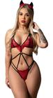 Lingerie Sexy Diabinha Luxo