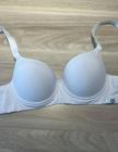 Lingeries sutiã avulso basico confortavel com bojo e aro - branco