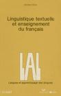 Linguistique textuelle et enseignement du francais - lal