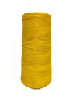 Linha Amarelo Ouro De Trico Rainha Grossa, tranças para cabelo, Croche e Trabalho Artesanal, Box Braids 500m