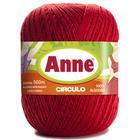 Linha Anne Novelo Grande com 500 metros Circulo para Crochê, Tricô, Bordado, Barrado, Bico e Amigurumi