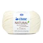 Linha Cisne Natural Algodón 6 Cabos 100g