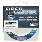 Linha Crown Fiber Leader Fluorocarbon 0,31mm 14lb 50m