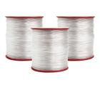 Linha de Nylon Para Pesca Fio 1.0mm Resistência 43Kg 108 Metros 3 Rolos