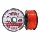 Linha de Pedreiro 100m Lisa Color - Resistente e Visível