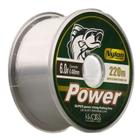 Linha De Pesca De Carpa 220M Nylon Fluorocarbono Revestido Afundando Barco Marítimo Equipamento De