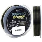 Linha De Pesca Mono Dourado Top Camou 0,70mm 56lb 100m 10 Pç