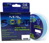 Linha de pesca monofilamento maruri max soft 0.467 azul - 28lb - 300m