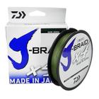 Linha de Pesca Multifilamento Daiwa J-Braid X4U - 30lbs - 0.25mm - 135m - Verde