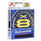 Linha De Pesca Multifilamento X-Braid Castman Blue X8 PE3.0 0,28mm 52lb Carretel 300m