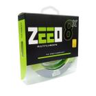 Linha De Pesca Zeeo X8 0,40mm Multifilamento Resistência 26,4kg Carretel 150 Metros Vd Fluorescente