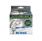 Linha Elite Long Cast 0,33mm Verde Escuro Monofilamento (Mx Pesca)