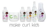 Linha Hidratante Make Curl Kids Amávia Cabelos Cacheados