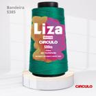 Linha Liza Grossa Circulo 500mt COR Verde Bandeira (500m)