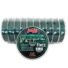 Linha maruri multifilamento max force 4x verde - 100m