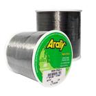 Linha Monofilamento 0,60 mm Araty Superflex Fumê Mazzaferro 330 mts / 20 kg