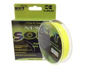 Linha monofilamento maruri max soft 300m 0,52mm verde limão