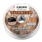 Linha Monofilamento Titanium Nylon 0,33mm 100mts Jogá