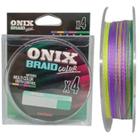 Linha Multicolor de Pescaria Pesca Fastline Onix Braid Color X4 4 50lb 150m