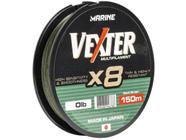 Linha Multifilamento Marine Vexter x8 Dark Green 150 Metros - Varias Medidas