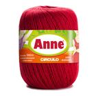 Linha para Crochê c/ 500m Anne - Cor 3581 Vermelho Pimenta - Círculo