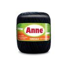 Linha para Crochê c/ 65m Anne - Cor 8990 Preto - Círculo