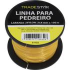 Linha Para Pedreiro Nylon Lisa 0,8Mmx100M Lj C/2 Tradestar