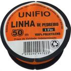 Linha Pedreiro 1 Fio 50M Laranja - Kit C/12 - UNIFIO