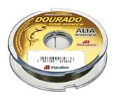 Linha Pesca Monofilamento Dourado 0,40mm Suporta 11kg