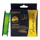 Linha Pesca Multifilamento Japonesa Crown Finesse 8x fios 0,16mm 300m