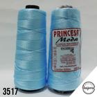 Linha Princesa Moda 500m Azul Bebê/crochê / Tranças Para Cabelo